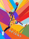 Young Kobe Bryant Pop Art