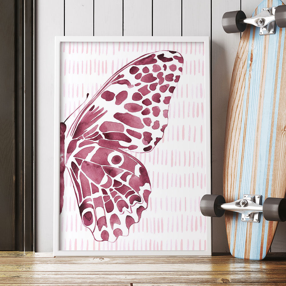 Panther - Gloss Pink / Pink Mirror / Zebrawood